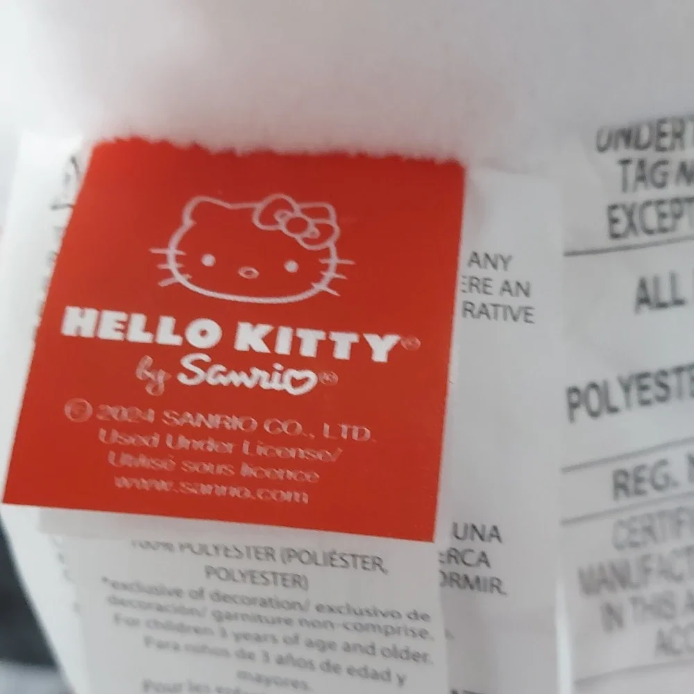 NEW Hello‎ Kitty 2 Pack Decorative Pillows Sanrio Christmas